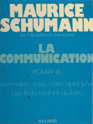cover image of La communication